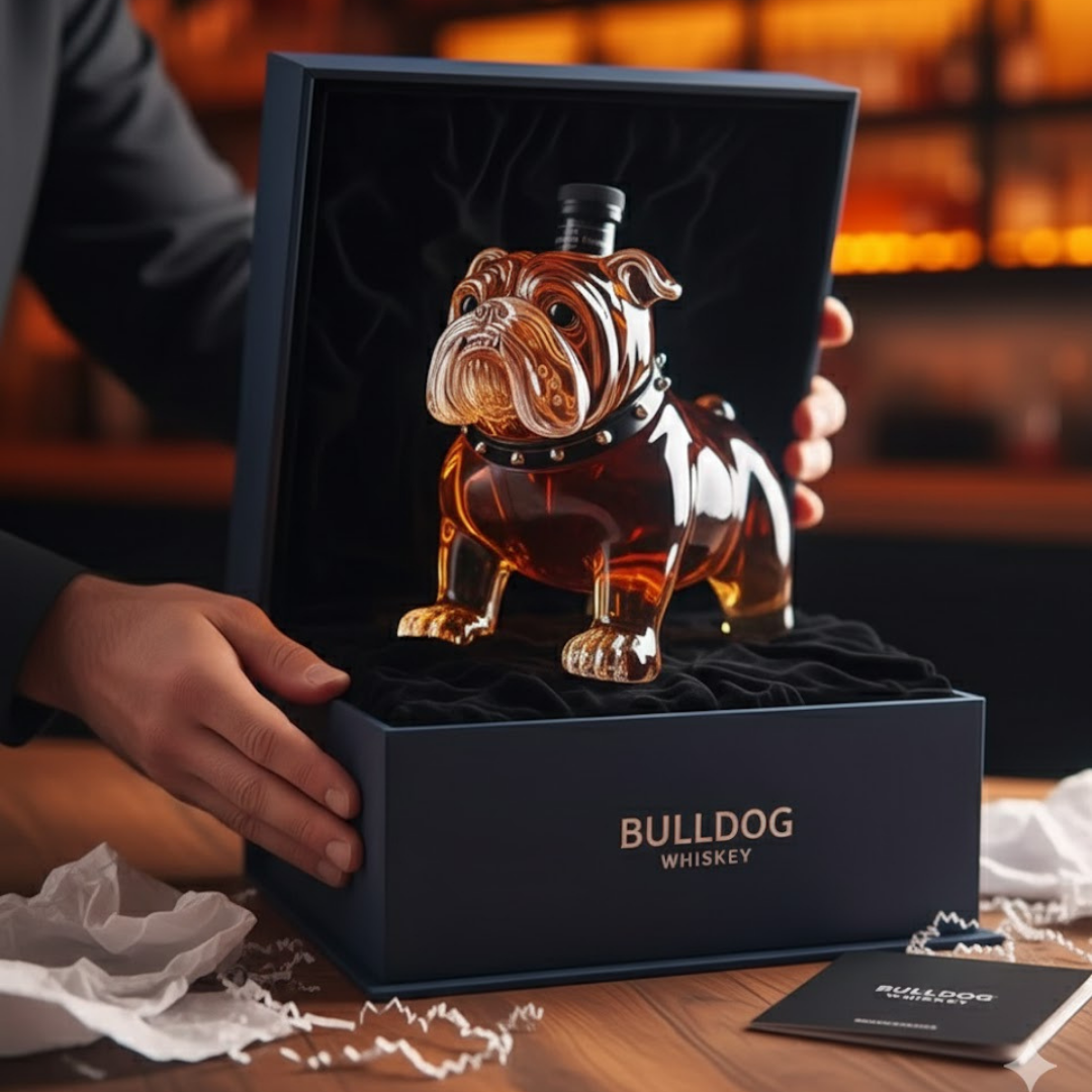Whiskykaraf – Bulldog