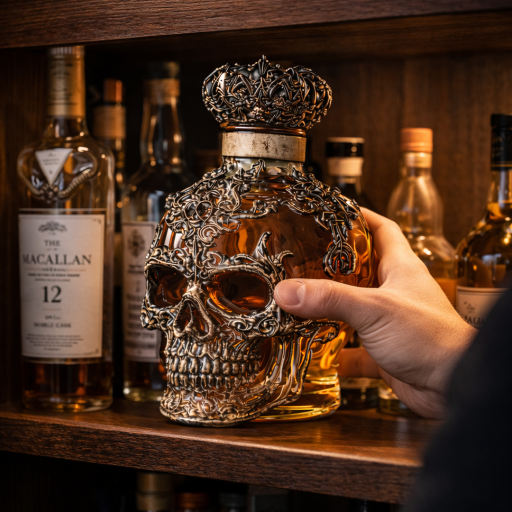 Whiskykaraf – Doodshoofd