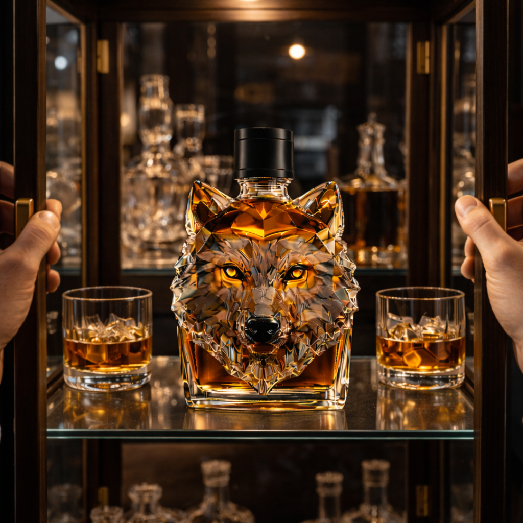 Whiskykaraf – Wolf