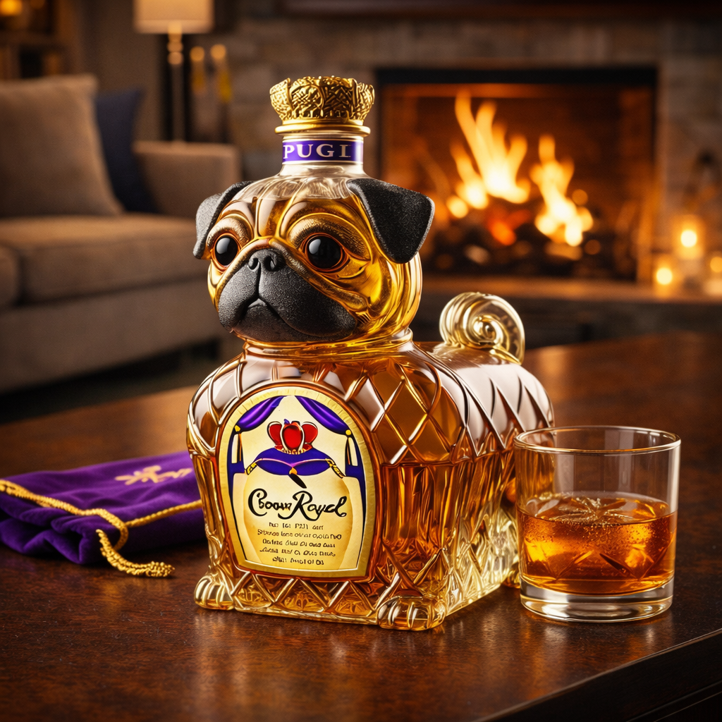 Whiskykaraf – Franse bulldog