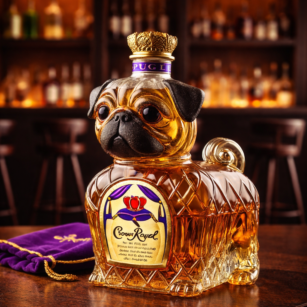 Whiskykaraf – Franse bulldog