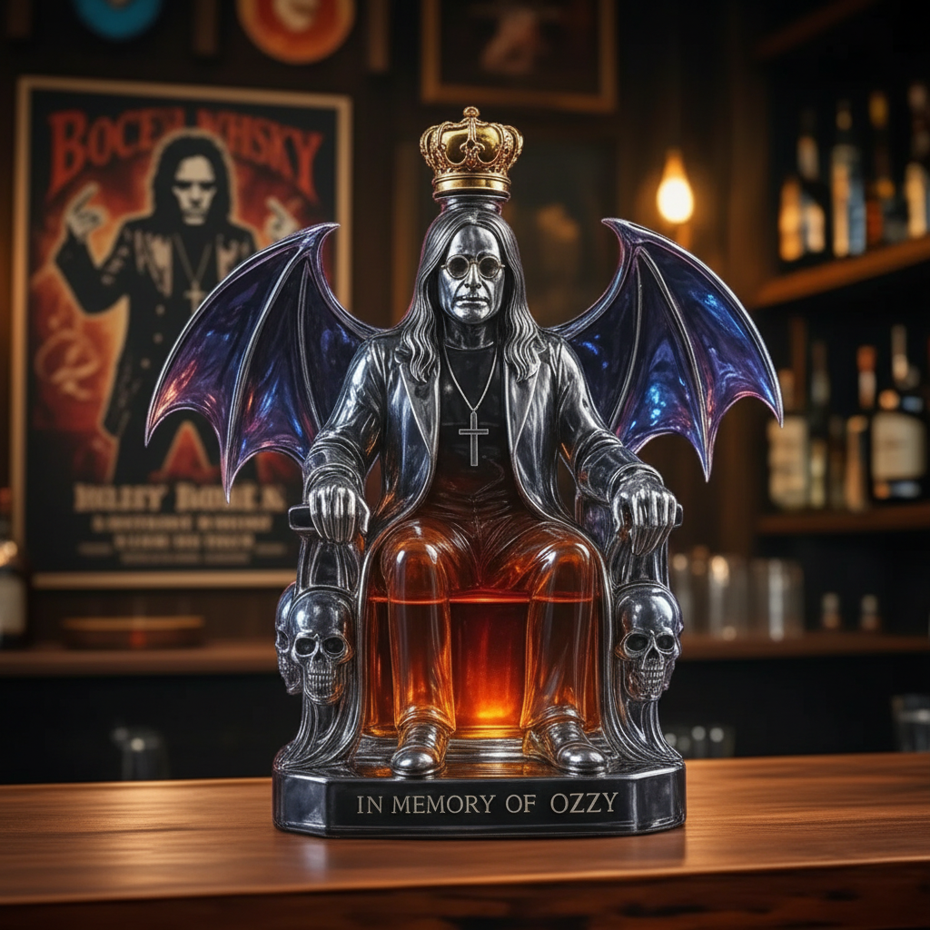 Whiskykaraf – Rocklegende op de troon