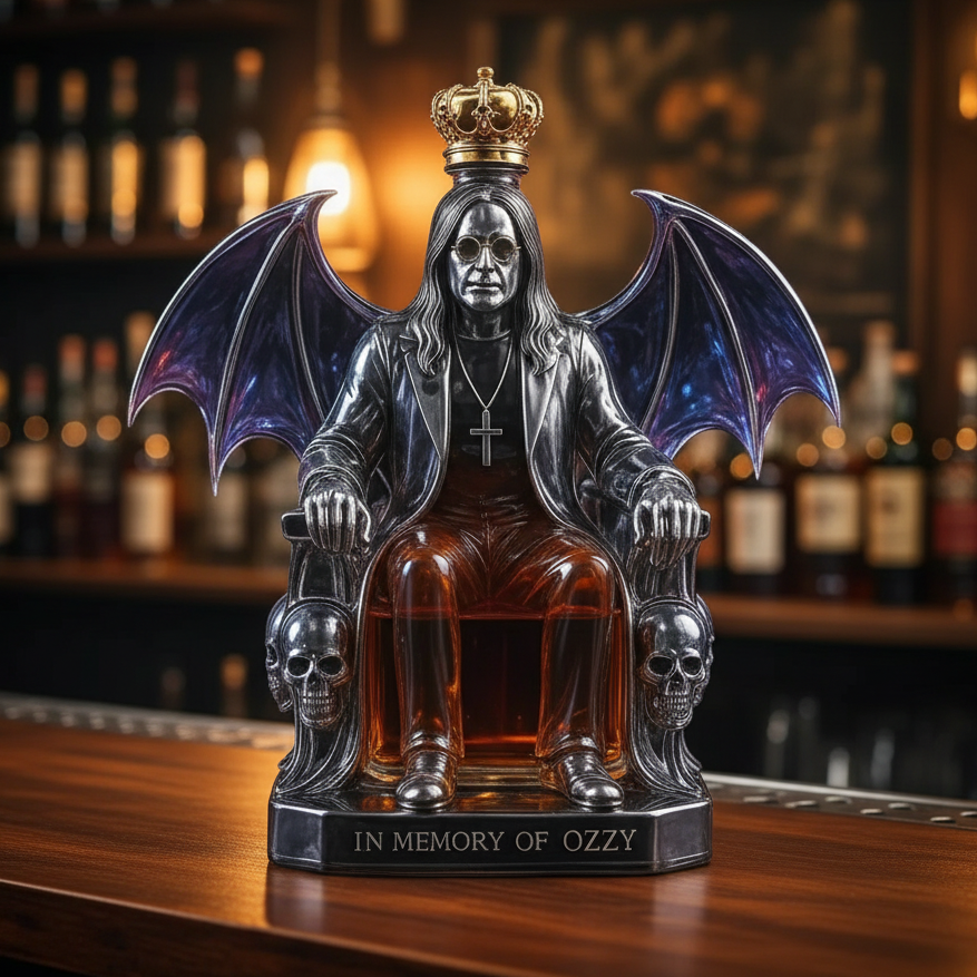 Whiskykaraf – Rocklegende op de troon