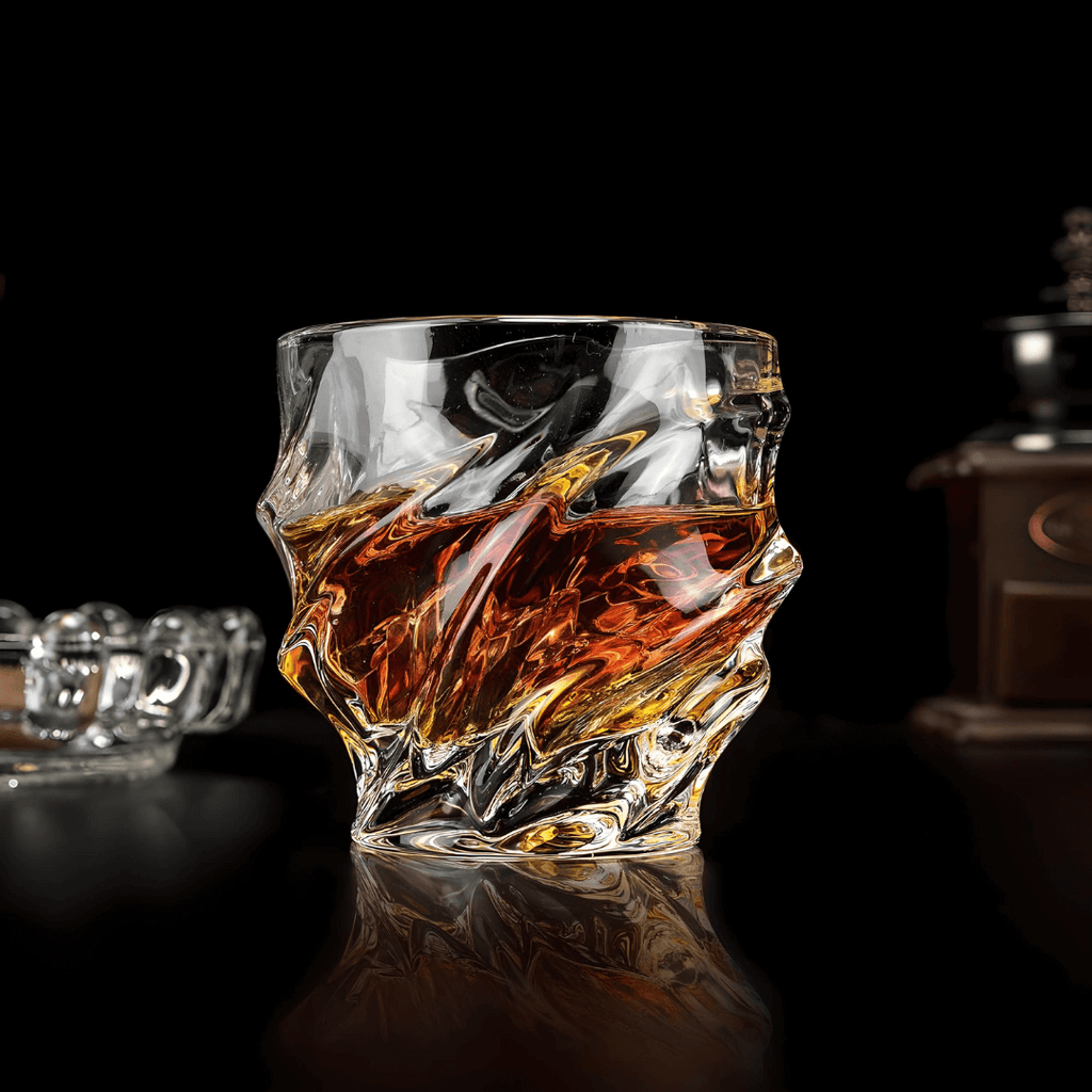 Japans kristallen whiskyglas – Nami