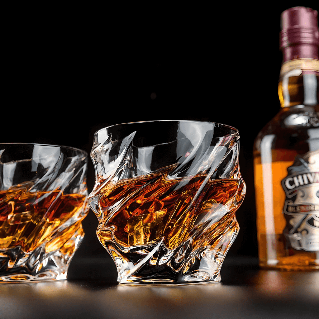 Japans kristallen whiskyglas – Nami