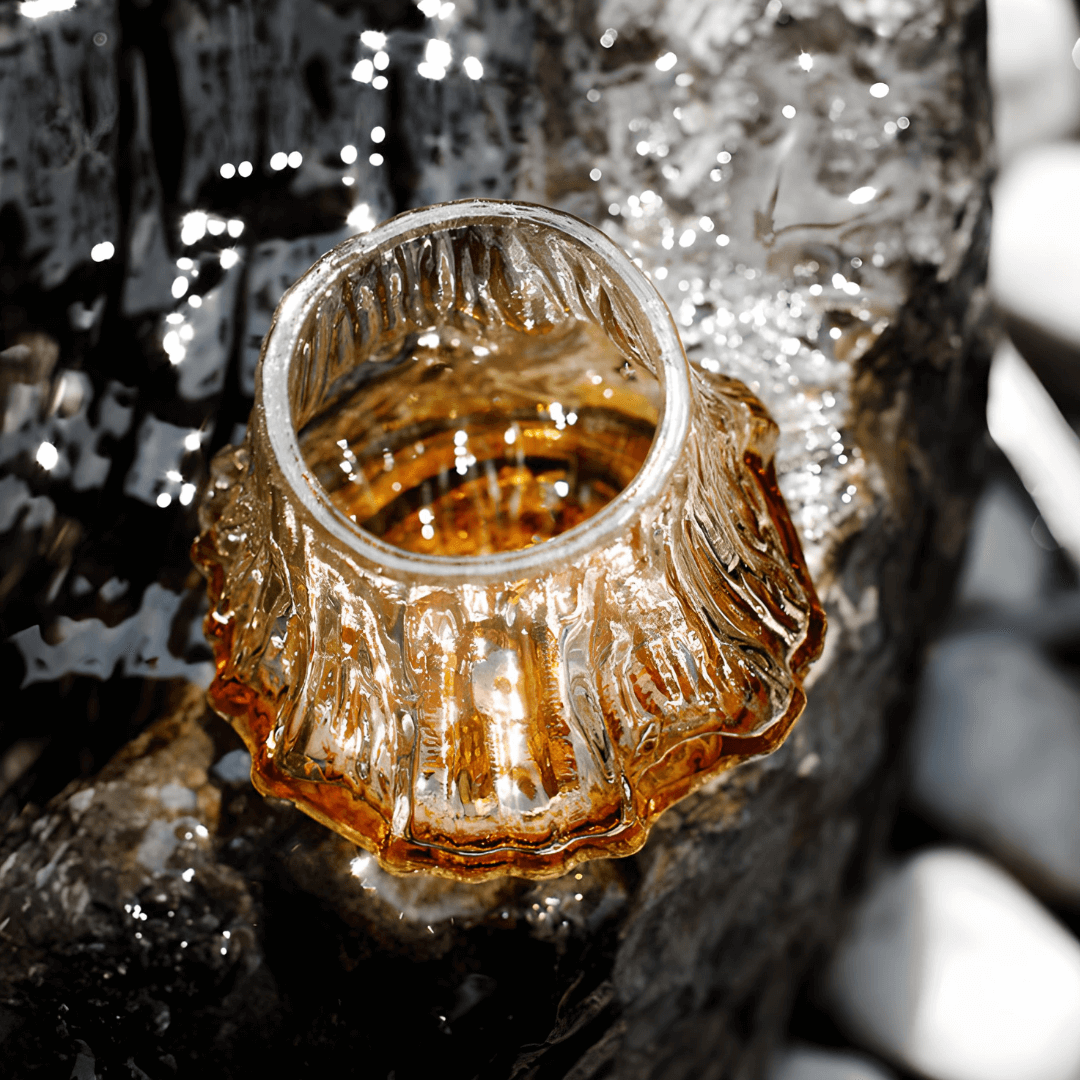 Japans kristallen whiskyglas – Yama