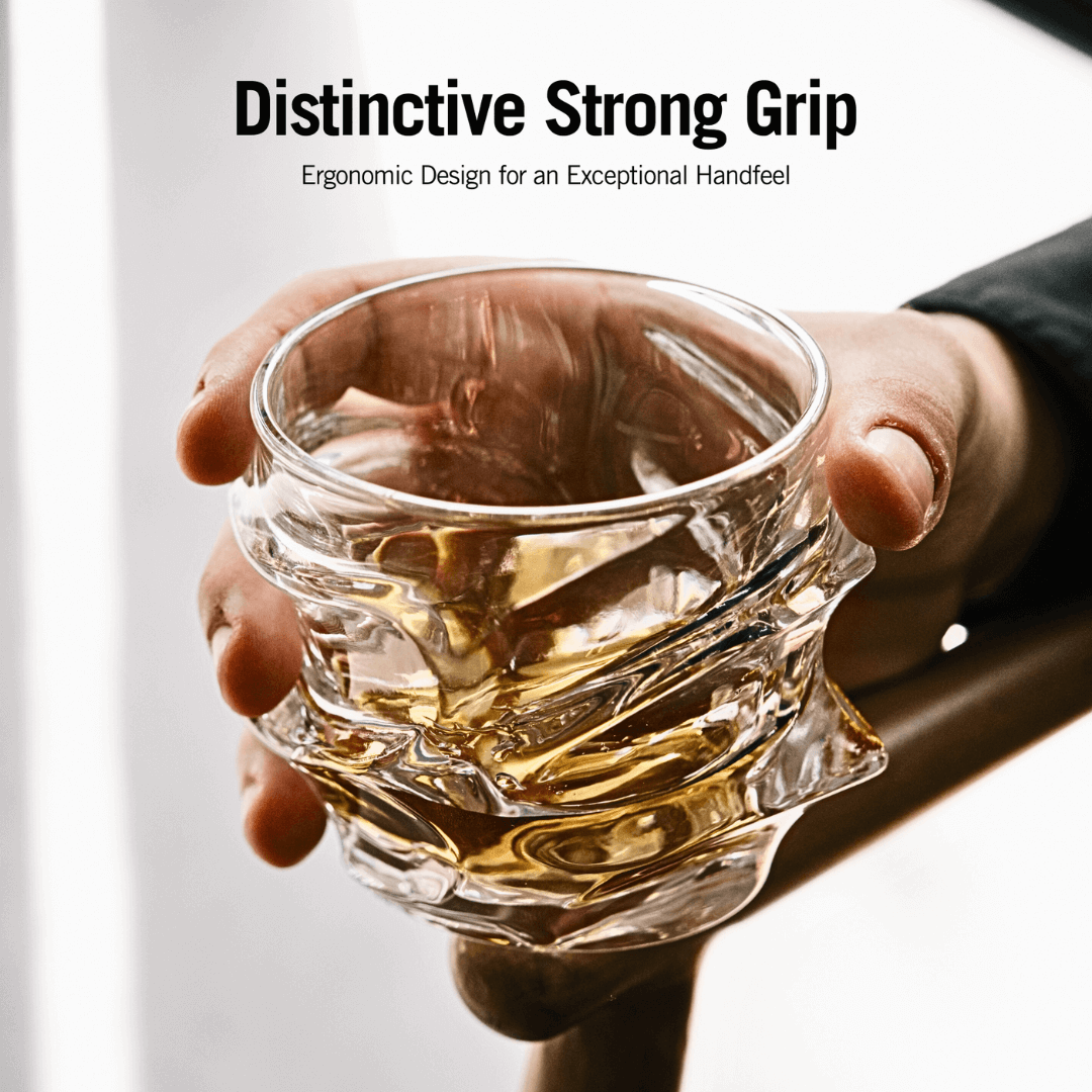 Japans kristallen whiskyglas – Arashi