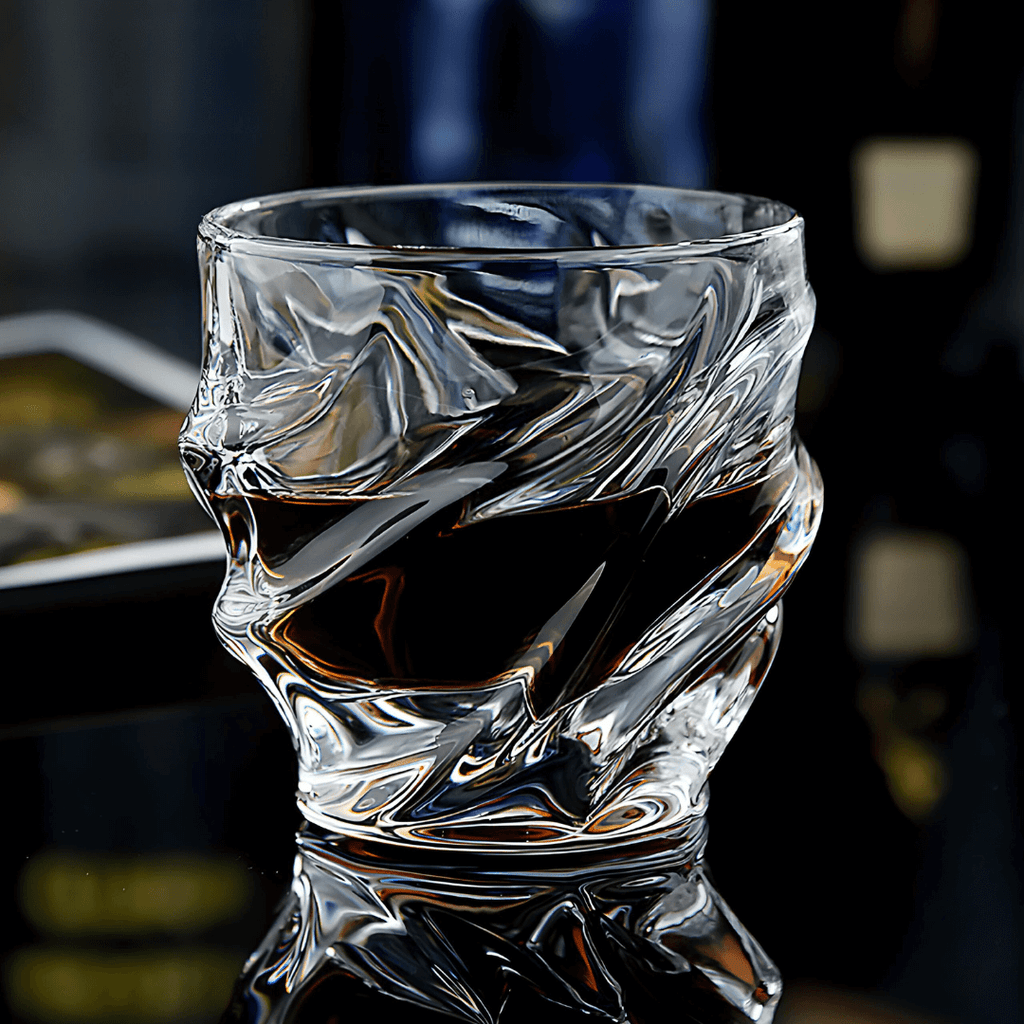 Japans kristallen whiskyglas – Nami