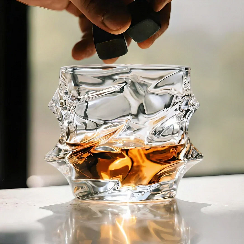 Japans kristallen whiskyglas – Arashi